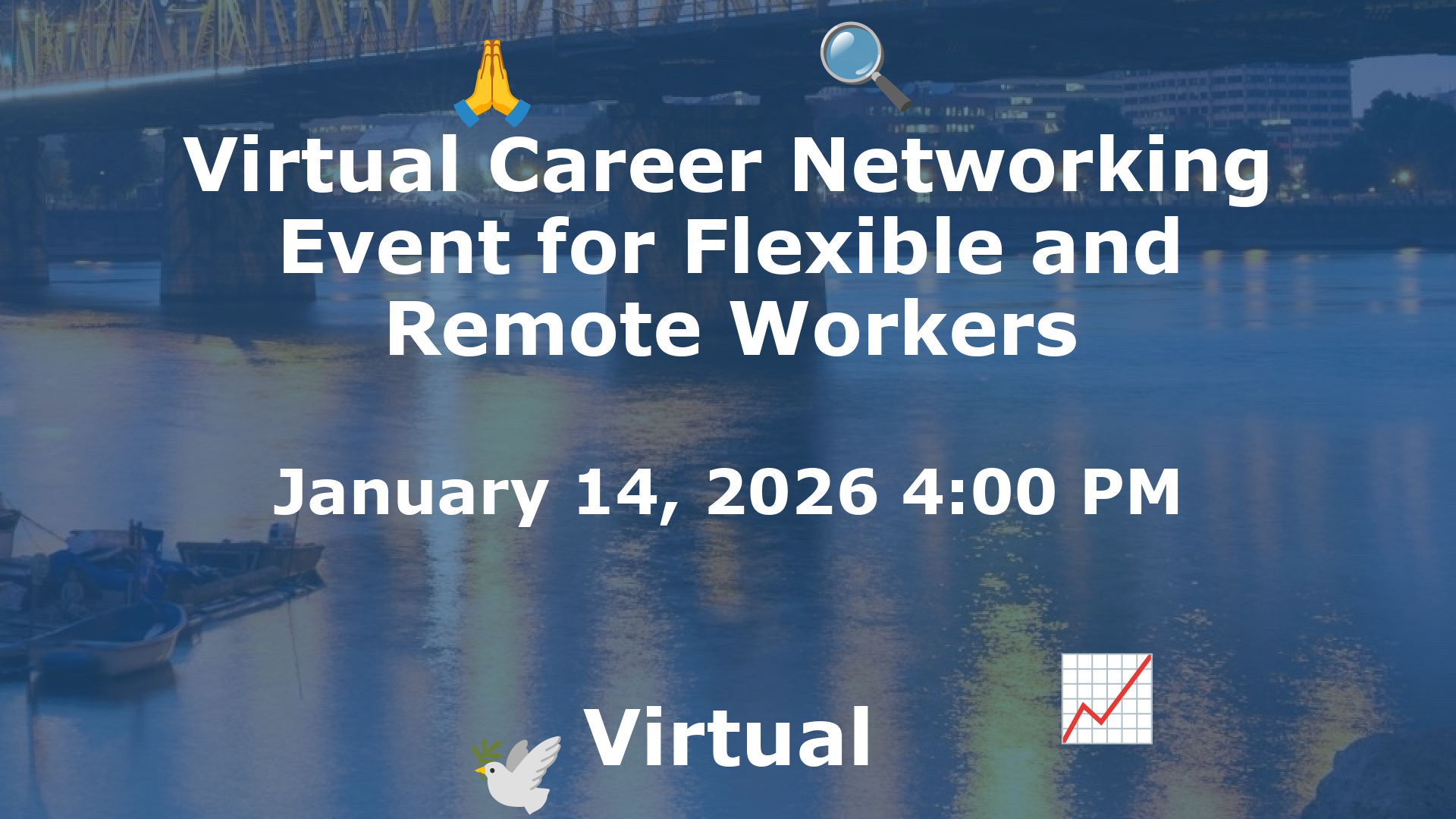 Virtual Career Networking Event for Flexible and Remote Workers event image